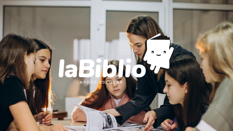 Desarrollo de identidad para laBiblio - deltomate málaga