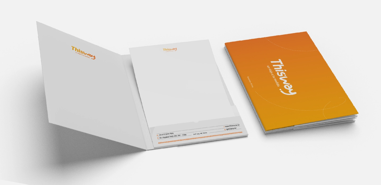 Creación de identidad de Marca para ThisWay - Agencia de Turismo en Argentina