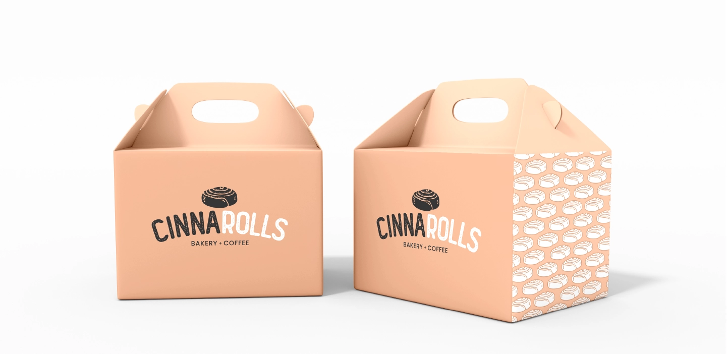 Diseño de Packaging para Cinnarolls - deltomate comunicación y diseño