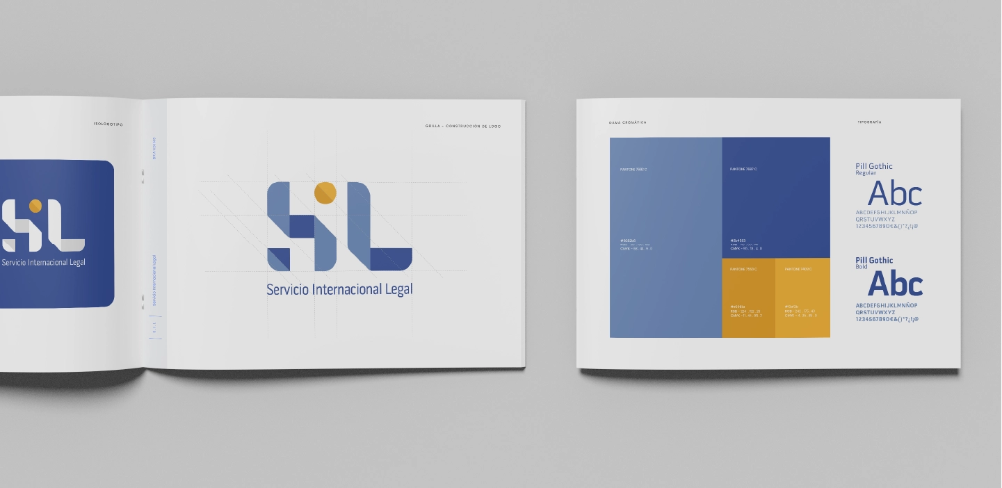 Creación de logo para estudio de abogados en Marbella - deltomate comunicación y diseño